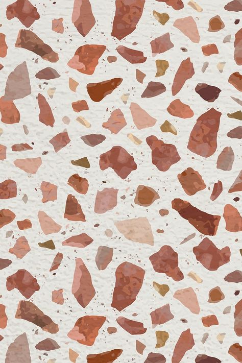 Red Terrazzo Texture, Background Aesthetic Brown, Terrazzo Background, Brown Terrazzo, Red Terrazzo, Terrazzo Art, Texture Aesthetic, Terrazzo Seamless, Background Abstract Design