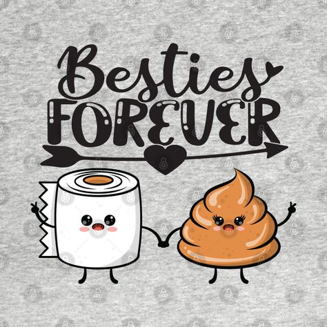 Friend Painting Ideas, Friends Forever Pictures, Funny Toilet Paper, Toilet Paper Humor, Best Friend Wallpaper, Food Doodles, Friend Painting, Besties Forever, Friends Wallpaper