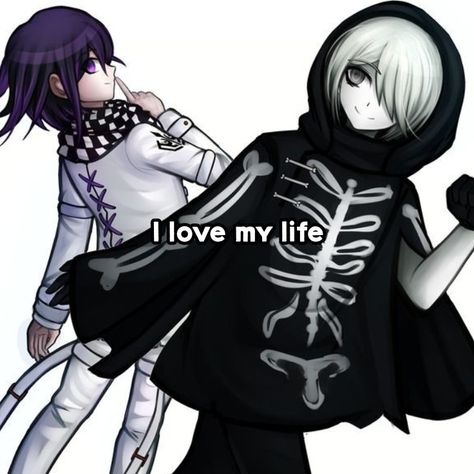 (Bg cred: ktokei **tumblr) Beta Kokichi, Kokichi Ouma, Danganronpa 1, Danganronpa Memes, Danganronpa 3, Demon King Anime, Danganronpa V3, Danganronpa Characters, Otaku Anime