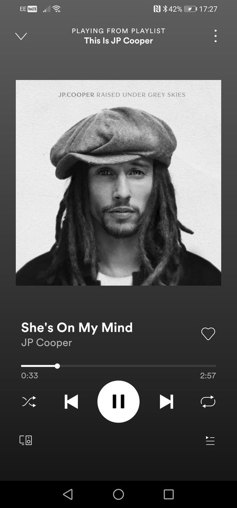 Jp Cooper, Grey Skies, On My Mind, My Mind, Mindfulness, Grey