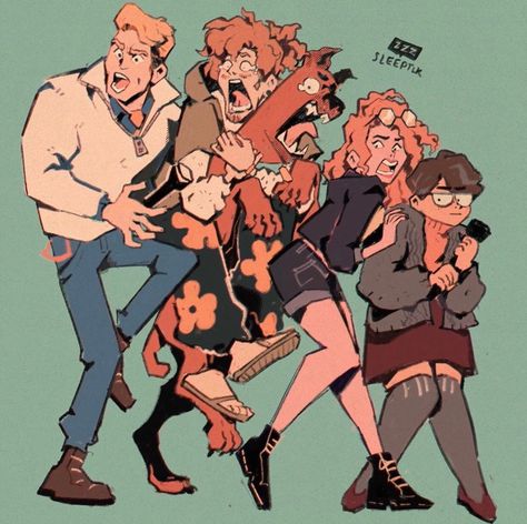 Scooby Doo Mystery Inc, Scooby Doo Mystery Incorporated, 강아지 그림, Art Anime, Funky Art, Art Reference Photos, Cartoon Art Styles, Art Reference Poses, Pretty Art