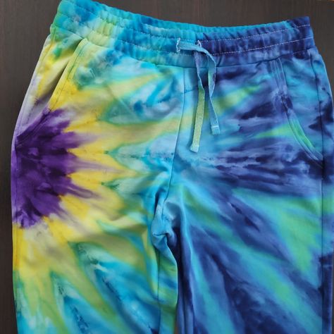 Excited to share the latest addition to my #etsy shop: Tie dye jogger sweatpants. Hand Dyed womens tie dye clothing. M size https://etsy.me/3yttGN1 Mens Poncho, Tie Dye Patterns Diy, Hand Dyed Clothing, Tie Dye Clothing, Cute Cowgirl Outfits, Dye Denim, Tie Dye Sweatpants, Tie Dye Fashion, How To Tie Dye