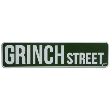 Grinch Street Metal Sign The Grinch Movie, Grinch Decorations, Hobby Lobby Christmas, Silhouette Cameo Machine, Diy Projects Videos, Happy Today, Metal Wall Sign, Print Coupons, Street Sign