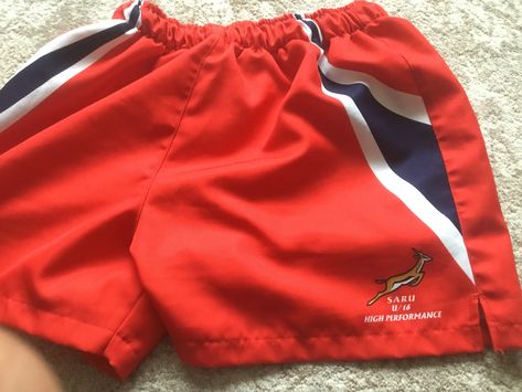 Sa Rugby under 16 players shorts Rugby Shorts, England Rugby, Swim Trunk, Rugby, Men's Fashion, Mens Short, The Past, England, Sports