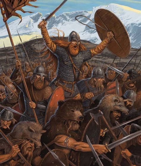 “When the roots are deep there is no reason to fear the wind.”  (Harald Dovrefostre by Galleri Straume) Viking Images, Arte Viking, Art Viking, Viking Character, Germanic Tribes, Norse Myth, Ancient Warfare, Viking Culture, Old Norse