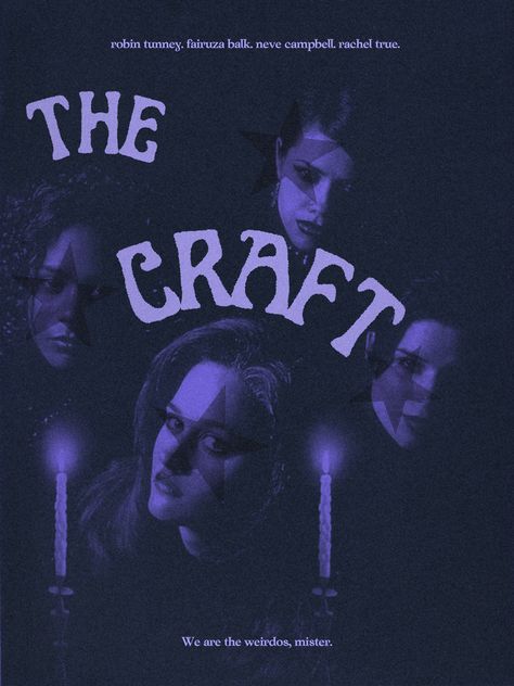 the craft (1996) movie poster Horror Poster Prints, The Craft Poster Aesthetic, The Craft Fanart, The Craft Movie Aesthetic, Sarah The Craft, The Craft Wallpaper, The Craft Movie Poster, The Craft Poster, X Movie Aesthetic