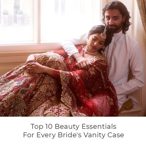 A minimalist or maximalist, there are a list of makeup essentials every bride needs to have in her wedding trousseau. We got a renowned makeup artist to share her top 10 products. 🔗 TAP LINK IN BIO to find out. Hair and makeup: @vithya_visvendra⁠ #indianbride #southasianbride #tamilbride #weddingmakeup #bridalmakeup #khushmag #vithyavisvendra Vithya Visvendra, Asian Bridal Hair, Smudge Proof Mascara, Light Contouring, Wedding Trousseau, Bold Lip Color, Tamil Brides, Concealer For Dark Circles, Bridal Hair Makeup