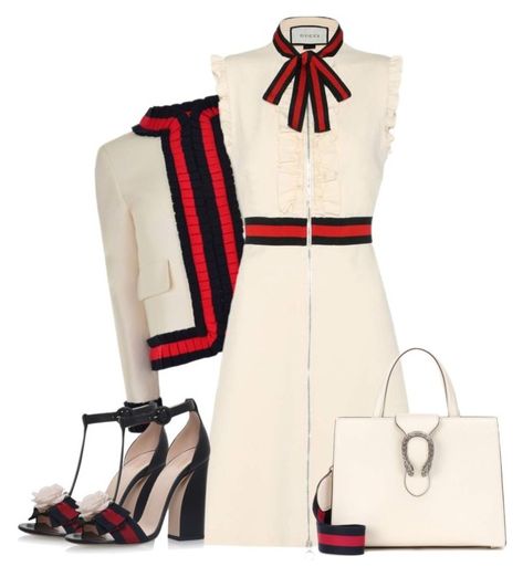 "Untitled #2490" by mrsdarlene on Polyvore featuring Gucci Women Gucci Outfit, Gucci Outfit Ideas, Gucci Women Outfit, Gucci Inspired Outfit Women, Gucci Dress Outfit, Gucci Style Outfit, Gucci Aesthetic Outfit, Gucci Outfits Women Fashion, Gucci Clothes Women