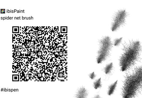 Ibispaint Brush Code, Brush Ibispaint, Ibispaint Brush, Spider Net, Brush Codes, Ibis Brushes, Paint Brush Drawing, Brush Code, Brush Drawing