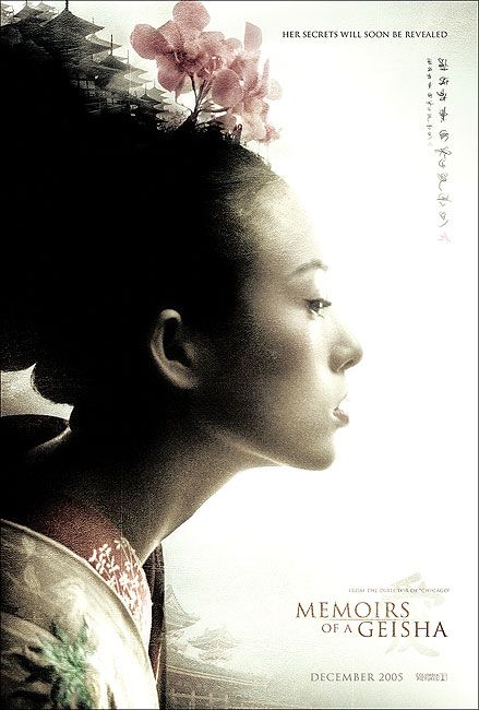 34 Memoirs Of A Geisha (2005): Save them from Hollywood. #100MoviesIn2015 Memoirs Of A Geisha Poster, Memoirs Of A Geisha Movie, Memories Of Geisha, Memories Of A Geisha, Geisha House, Geisha Design, Ziyi Zhang, Advertising Creative, Memoirs Of A Geisha