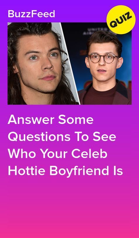 Answer These Random Questions And We Will Give You A Celeb Boyfriend #quiz #quizzes #buzzfeed #triviaquestionsandanswers #quizzesbuzzfeed #bestfriendquiz #bffquiz Buzzfeed Boyfriend Quizzes, Buzzfeed Quizzes Celebrities, Buzz Feed Quiz, Boyfriend Quizzes, Celebrity Boyfriend Quiz, Celebrity Boyfriend, Crush Quizzes, Buzzfeed Personality Quiz, Personality Quizzes Buzzfeed