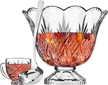 Pineapple Bowl, Fine Dinnerware, Holiday Punch, Punch Bowl Set, Punch Bowls, Crystal Bowls, Silver Art, Glass Set, Cut Glass