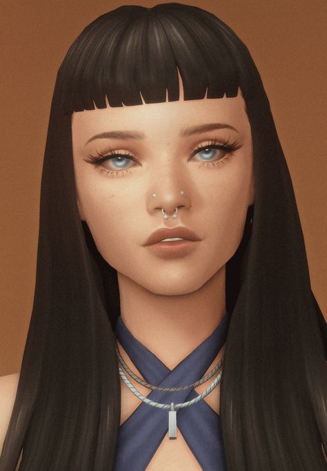 Gale Weathers, Alpha Cc, Scream 3, Choppy Bangs, Play Sims, Sims 4 Mm, Sims Hair, Best Sims, Hair Women