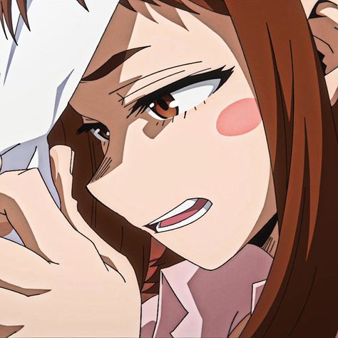 Ochako Uraraka screencaps Ochako Screencaps, Ochaco Uraraka, Boku No Academia, Superhero Villains, Academia Wallpaper, Ochako Uraraka, Hero Academia Characters, Boku No Hero, Phone Themes