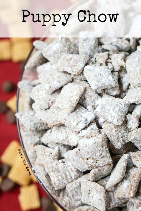 How To Make Puppy Chow, Mud Buddies, Puppy Chow Chex Mix, Puppy Chow Crispix Recipe, Puppy Chow Chex, Puppy Chow Snack, Chex Mix Recipes Original, Puppy Chow Chex Mix Recipe, Chex Mix Puppy Chow