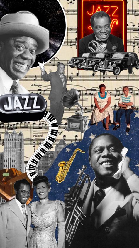 #louisarmstrong #jazz #jazzmusic #music #songs #armstrong #records #songs #stars #blacknwhite #blackaesthetic #whiteaesthetic Records On Wall Aesthetic, Jazz Songs, Iphone Wallpaper Classy, Jazz Poster, Jazz Art, Vintage Advertising Posters, Ella Fitzgerald, Band Wallpapers, Blue Pictures