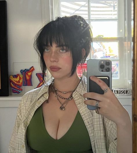 Bangs Inspo, Haircut Inspo, New Haircut, Hair With Bangs, Short Hair With Bangs, Haircut Ideas, Cute Hair, Hair Cut, Billie Eilish