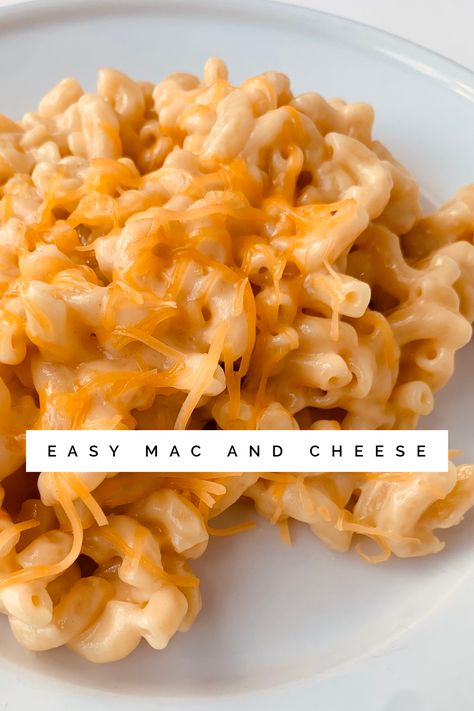 Mac And Cheese Recipe For Two, Macaroni And Cheese For Two, Quick Mac And Cheese, Macaroni Pie, Easy Mac And Cheese, Stovetop Mac And Cheese, Easy Cheese Recipes, Easy Macaroni, Macaroni N Cheese Recipe