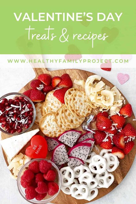 Healthy Valentines Breakfast, Healthy Valentine Desserts, Vegan Dessert Ideas, Kids Snack Food, Fruity Snacks, Valentines Breakfast, Valentine's Day Treats, Healthy Valentines, Valentine Desserts