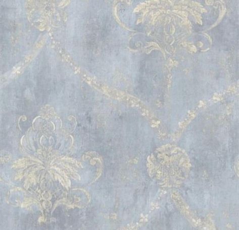 Antique Victorian Damask Wallpaper Regal Vintage Floral | Etsy French Bathroom, Blue And White Wallpaper, Harlequin Wallpaper, Victorian Cottage, Embossed Wallpaper, W Wallpaper, Beige Wallpaper, Vinyl Rolls, Floral Damask