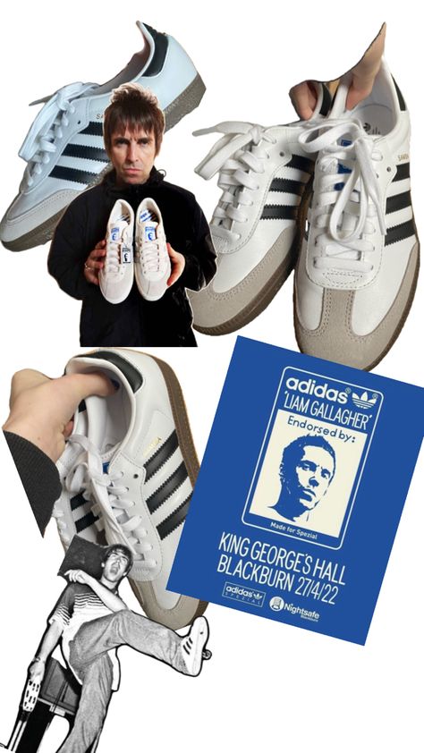 Oasis Adidas, Oasis Shoes, Oasis Live, 2025 Vibes, Oasis Clothing, Oasis Band, Liam Gallagher, Ootd Ideas, Music To My Ears