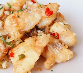 My Kitchen Snippets: Salt and Pepper Fish Fillet Chinese Fish Fillet Recipe, Salt And Pepper Fish, Chinese Seafood, Fish Fillet Recipe, Chinese Fish, Chinese Recipe, Yummy Seafood, Kingston Upon Thames, Prawn Recipes