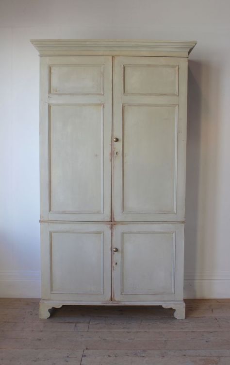 19th Century Georgian Cupboard - Stock - Dean Antiques Ltd, Howard and Sons chairs and sofas Pole House, Brick Cottage, Larder Cupboard, Linen Cupboard, Upstairs Hallway, Pine Furniture, Boot Room, Dolls Houses, Lined Curtains