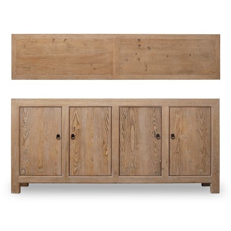 Dark wood sideboard