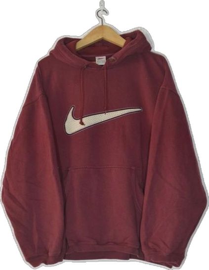 Shirt Hoodie Outfit, Old Nike, Ronaldo Shirt, Old Nikes, Vintage Nike Hoodie, Png Clothes, Thrifted Outfits, Streetwear Clothes, 90s Outfit