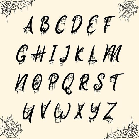 Halloween fonts #halloweenfonts fonts #fonts font #font 2.54 Halloween Hand Lettering Alphabet, Fall Font Alphabet, Halloween Fonts Alphabet Letters, Creepy Writing Font, Halloween Lettering Fonts, Halloween Letters Alphabet, Fall Fonts Alphabet, Halloween Pyrography, October Font