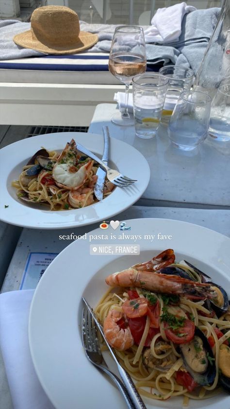 Cruise Food, Food Captions, Foodie Instagram, Seafood Pasta, Smoked Food Recipes, Wine And Dine, Instagram Food, Cafe Food, Delicious Healthy Recipes