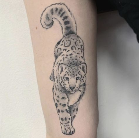 Snow Leopard Tattoo, Bullet Tattoo, Cheetah Tattoo, Tricep Tattoos, Polish Tattoos, Jaguar Tattoo, V Tattoo, Leopard Tattoos, Panther Tattoo