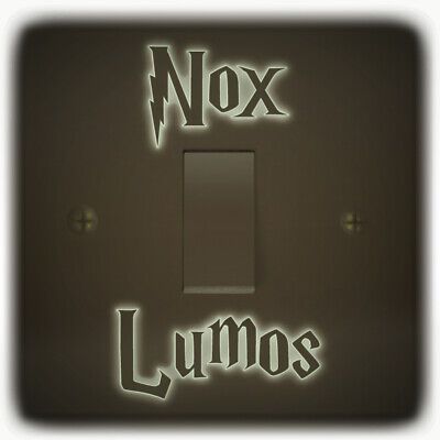 Nox Lumos ( Off On ) Light Switch Sticker funny kids wall room vinyl decal | eBay Light Switch Sticker, Switch Sticker, Personalized Bedroom, Wall Borders, Funny Decals, Name Wall Art, Door Plaques, Sticker Funny, T Lights