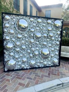 Disco Ball Wall, Disco Party Decorations, Newbury Park, Venue Decor, Disco Balls, Salou, Disco Party, Grad Parties, Photo Set