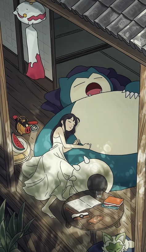 Pokemon Xy Wallpaper, Snorlax Art, Pokemon Artwork, Pokemon Aesthetic, Chill Wallpaper, Pokemon Snorlax, Pokemon Project, Pokemon Dragon, Pokemon Backgrounds