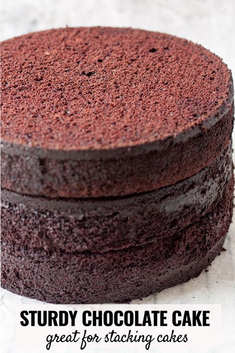 Keep Cake Moist, Fluffy Chocolate Cake, Baking 101, Torte Cupcake, Tall Cakes, Vanilla Cake Recipe, Chocolate Cakes, Moist Chocolate Cake, Different Cakes