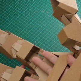 KRAF Studio ® Cardboard Craft DIY on Instagram: "Guys, this mechanical articulated finger use only cardboard, glue, and rubberbands. It use only cardboard folding mechanism as its hinge. Engineered by Krafstudio. Let me know what you think! 🙂 #cardboardcraft #cardboardart #craft #cardboardrobot" Cardboard Robot, Cnc Router Projects, Folding Mechanism, Cardboard Craft, Router Projects, Cardboard Crafts Diy, Mechanical Hand, Cardboard Art, Cardboard Crafts