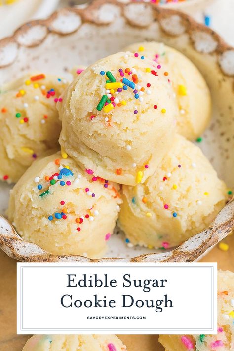 Cookie Dough Recipe For One, Edible Sugar Cookie Dough Recipe, Simple Cookie Dough Recipe, Cookie Dough For One, Edible Sugar Cookie Dough, Sugar Cookie Dough Recipe, Edible Cookie Dough Recipe, Recipe For One, Cookie Dough Recipe