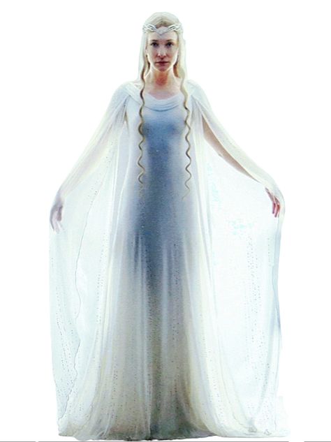 The Hobbit - An Unexpected Journey | White Council Dress Hobbit Lady Costume, Lady Galadriel, Lotr Costume, Hobbit An Unexpected Journey, J.r.r. Tolkien, An Unexpected Journey, Tolkien, Costumes For Women, The Hobbit