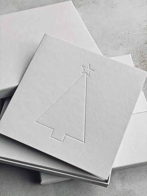 Minimalist letterpress Christmas cards from All White Christmas, which stocks a beautifully curated range of Nordic-inspired Christmas decorations and gifts #nordicchristmasdecorations #simplechristmasdecor #scandinavianchristmas #minimalistchristmas All White Christmas, Nordic Christmas Decorations, Letterpress Christmas Cards, Chrismas Cards, Letterpress Christmas, Minimalist Christmas Card, Natural Christmas Decor, Minimal Christmas, Minimalist Cards