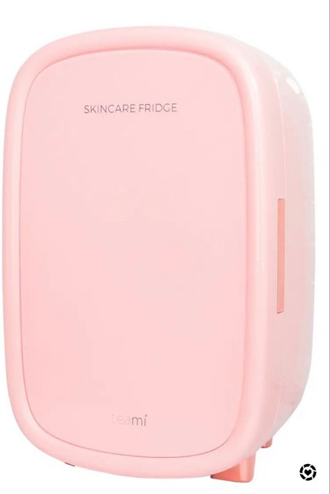 Cheap Skincare Fridge, Mini Fridge Face Care, Mimi Skincare Fridge, Pink Skincare Fridge, Skin Care Fridge Amazon, Am I Pretty, Best Inventions Ever, Poster Fonts, Mini Fridges