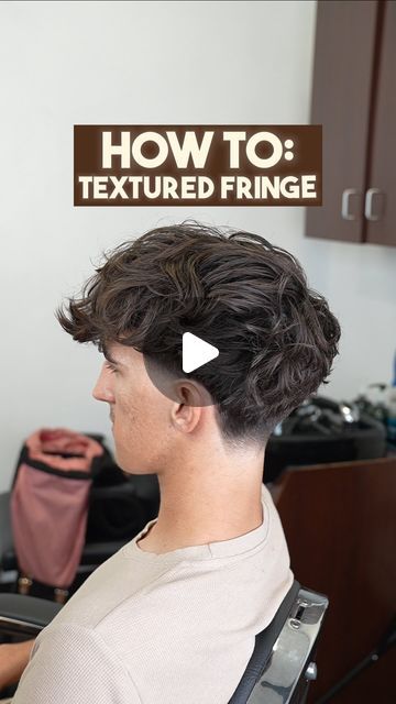 Miami/Broward Barber • Emmett Tuff 🇵🇭🇺🇸🎰 on Instagram: "Here’s an easy way on how I do a texture fringe w/bulk/blowout taper! Lmk what you think below! 👇🏽   𝐒𝐨𝐮𝐭𝐡 𝐅𝐥𝐨𝐫𝐢𝐝𝐚 🌴 For the best barber services, 𝘤𝘭𝘪𝘤𝘬 𝘵𝘩𝘦 𝘭𝘪𝘯𝘬 𝘪𝘯 𝘮𝘺 𝘣𝘪𝘰!⁣⁣ ⁣⁣ Miami | Fort Lauderdale | Boca Raton" How To Get Good Hair Texture, Tapered Blowout Men, Textured Fringe Men’s Cut, Taper Fringe Hairstyles, How To Texture Straight Hair, Taper Fringe Boys, Blowout Fringe With Mid Taper Men, Textured Fringe Blowout Taper Men, Blowout With Mid Taper