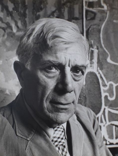 Place-des-Arts - Willy MAYWALD : Georges Braque 1948 (portrait) Ossip Zadkine, Georges Braque, Historical Figures, Google Search, Art