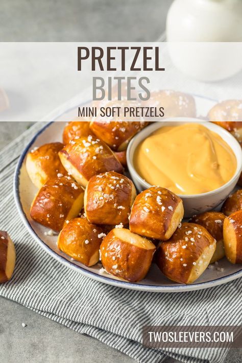 Our delectable Pretzel Bites recipe satisfies your cravings for a savory and satisfying snack. These bite-sized treats are perfect for any occasion, whether you're hosting a game day party or simply looking for a delicious homemade snack. With their soft, doughy texture and irresistible salty flavor, these Pretzel Bites are sure to be a hit with family and friends. Mini Pretzels Recipes, Healthy Pretzels, Pretzel Bites Recipe, Pretzel Bites Recipes, Homemade Appetizer, Honey Mustard Dipping Sauce, Game Day Party, Stove Top Recipes, Mini Pretzels