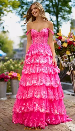 Lace Prom Gown, Sequin Ball Gown, Sherri Hill Prom, Lace Evening Gowns, Sherri Hill Prom Dresses, Inner Goddess, Cute Prom Dresses, Pink Dresses, Dresses 2024