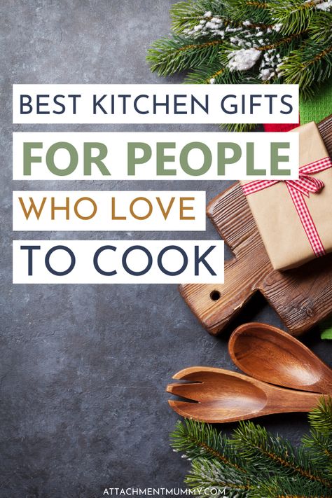 The Best Kitchen Gifts for People Who Love to Cook - and Eat! #foodies #cooks #giftguide Kitchen Christmas Gifts, Gadgets Kitchen Cooking, Kitchen Counter Decor, Cooking Gadgets, Big Meals, Gifts For Cooks, Kitchen Gift, Foodie Gifts, Gadget Gifts