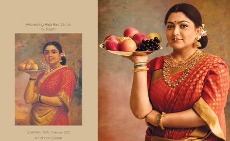 In pics: 11 women actors and dancers recreate Raja Ravi Varma paintings Ravi Varma Paintings, Ram Photography, Traditional Photoshoot, Ravivarma Paintings, Photo Theme, Ravi Varma, Raja Ravi Varma, Reference Pose, Literary Themes