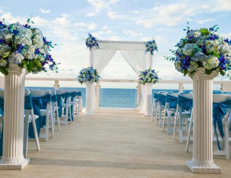 Destination Wedding Venues & Set-Ups Archives | Destination Weddings Blog Hyatt Ziva Rose Hall Jamaica Wedding, Jamaica Wedding Venues, Beach Wedding Decorations Reception, Colour Themes, Jamaica Wedding, Wedding Colour, Destination Ideas, Ocho Rios, Destination Wedding Locations