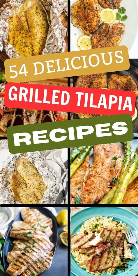 Grilled Talapia Ideas, Grilled Tilapia Recipes, Honey Lime Tilapia, Easy Summer Grilling Recipes, Lemon Tilapia, Indoor Grill Recipes, Lush Desserts, Grilling Fish, Grilled Tilapia