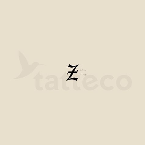 Unique Gothic Z Letter Temporary Tattoo (Set of 3)

Get this bold and stylish Gothic Z letter temporary tattoo today! Perfect for any occasion, these tattoos are easy to apply and remove. With a set of 3, you can mix and match to create your own unique look. #gothictattoo #lettertattoo#Z_Tattoo_Letter #Z_Tattoo_Letter_Design #Letter_Z_Tattoo #English_Font_Style Z Tattoo Letter Design, Letter Z Tattoo, Old School Fonts, Disney Font Free, Free Business Logo, Z Letter, Z Tattoo, Ear Tattoos, English Fonts